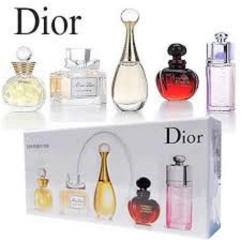 christian dior miniature perfume set.